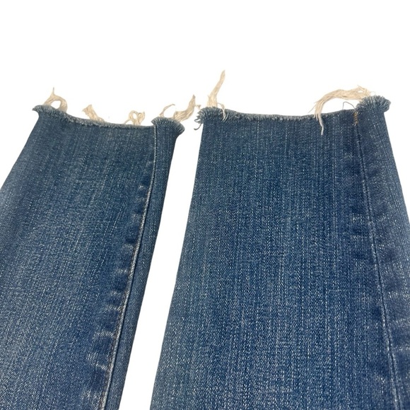 Madewell High Rise Skinny Crop Distressed Jeans Sz 26 - Picture 12 of 13